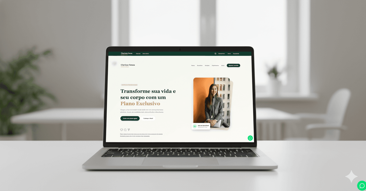 Site de Nutricionista - Clarisse Nutri